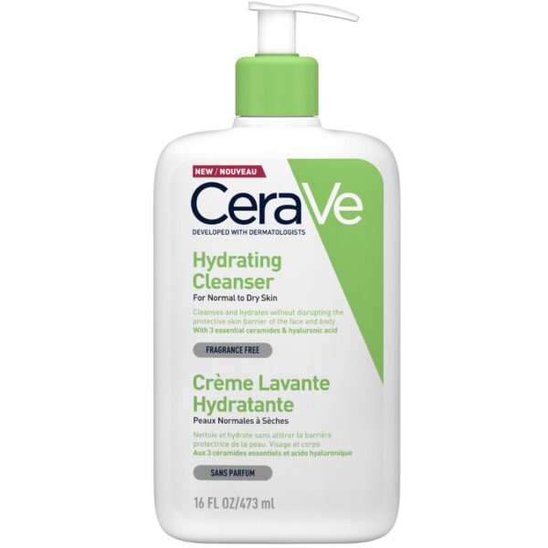 فوم شوینده سراوی مخصوص پوست حساس تا خشک473ml CERAVE hydrating cleanser