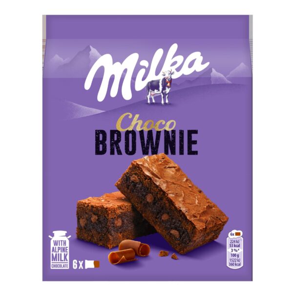 پک 6 عددی کیک برونی میلکا milka