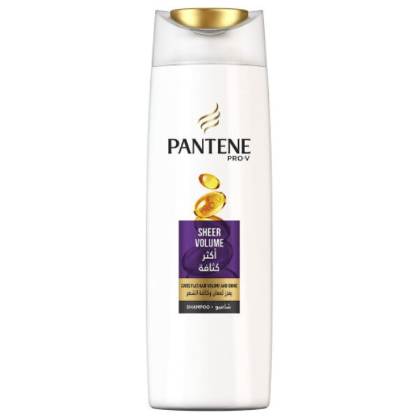 شامپو حجم دهنده مناسب موهای فر پنتن 400ML Pantene Sheer Volume