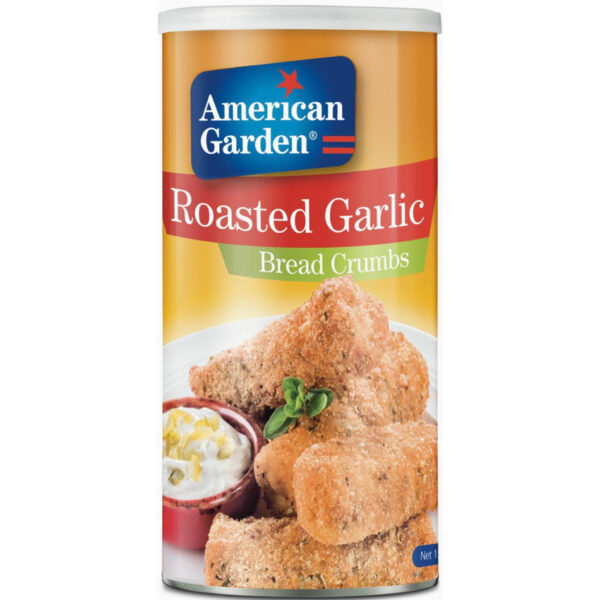 پودر سوخاری برند امریکن گاردن AMERICAN GARDEN با طعم سیر 227g