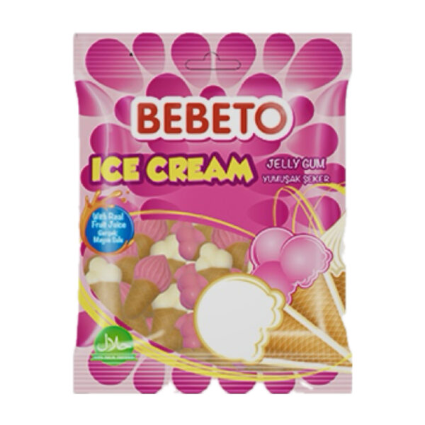 پاستیل ببتو BEBETOمدل بستنی 80g