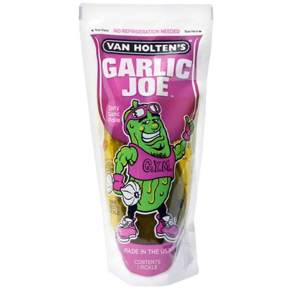 خیارشور وحشی آمریکایی با طعم سیر GARLIC JOE