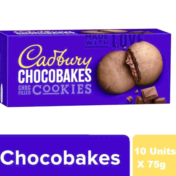 کوکی با مغز شکلات برند CADBURY