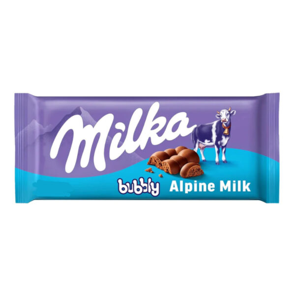 شکلات میلکا MILKA مدلBUBBLY