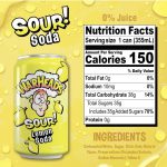 نوشیدنی ترش برند WARHEADS SOUR با طعم لیمو 355ml - تصویر 4
