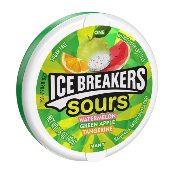 خوشبوکننده دهان ترش برند 42g ice breakers