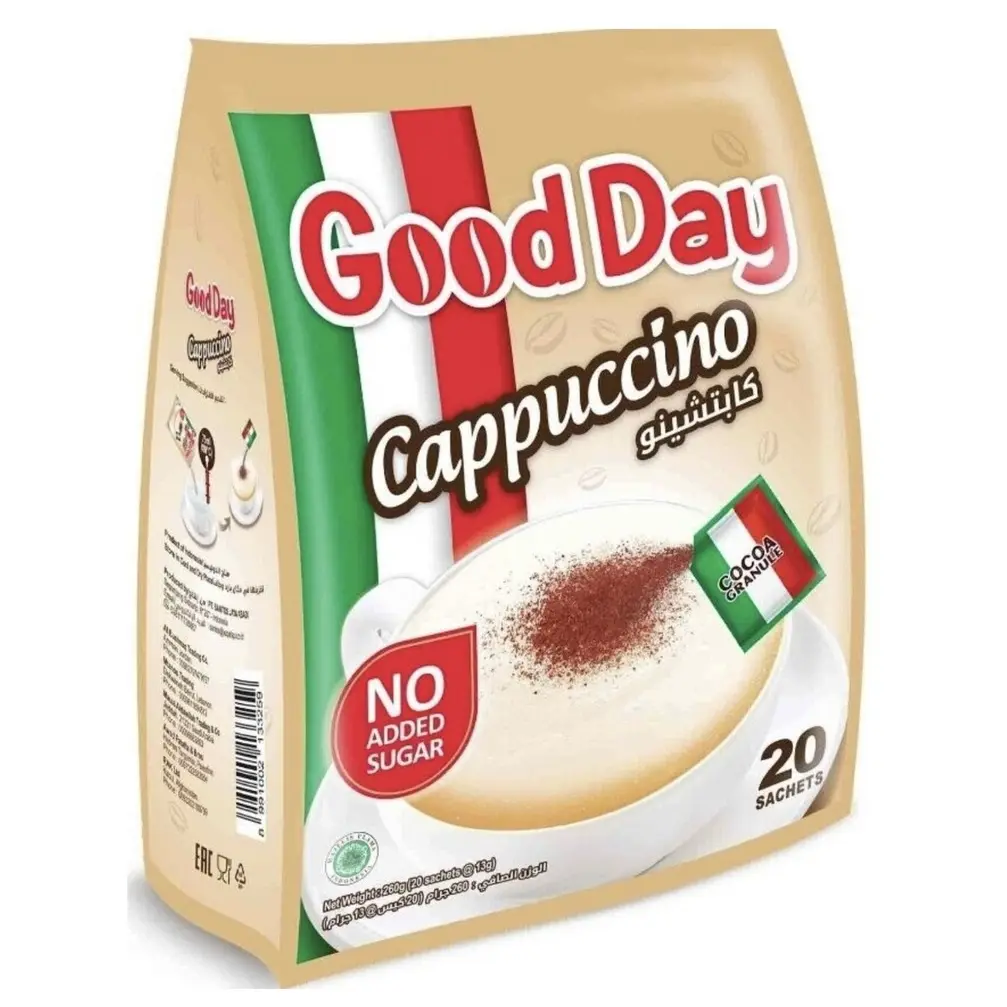 کاپوچینو برند گوددی بدون شکر برند GOOD DAY کاپوچینو برند گوددی بدون شکر برند GOOD DAY
