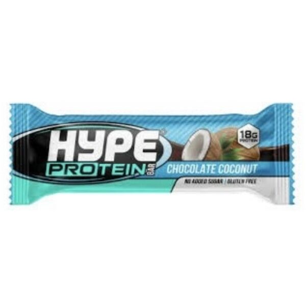 پروتِین بار برند هایپ HYPE با طعم شکلات نارگیل