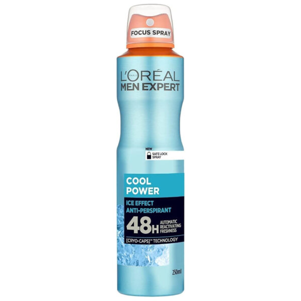 اسپری اورال مدل 250ml L'oreal COOL POWER