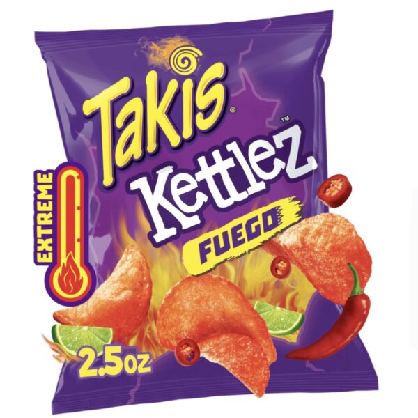 چیپس تاکیز طعم اورجینال مدل 71g Kettlez Fuego