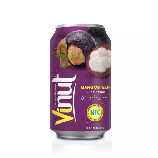 نوشيدني هاي طبيعي برند VINUT با طعم  350ml MANGOSTEEN