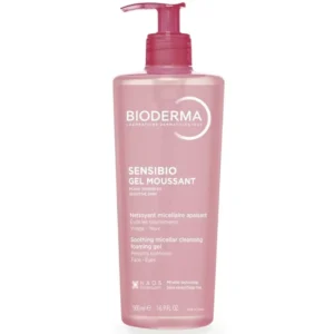ژل شستشوی صورت بایودرما برای پوست حساس و خشک 500ml