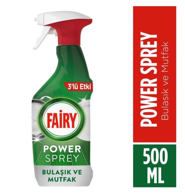 اسپري چربي زدا و سطوح استيل برند 500ml FAIRY