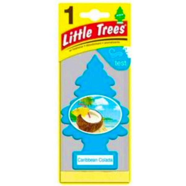 خوشبو كننده ماشين با پخش بو بالا از برند LITTLE TREES مدل کوکتل استوایی