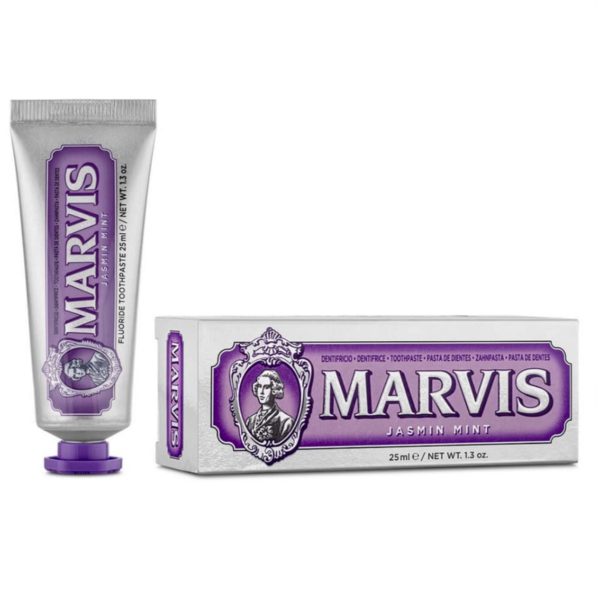 خمیر دندان ایتالیایی برند مارویس با طعم یاس 25ml MARVIS