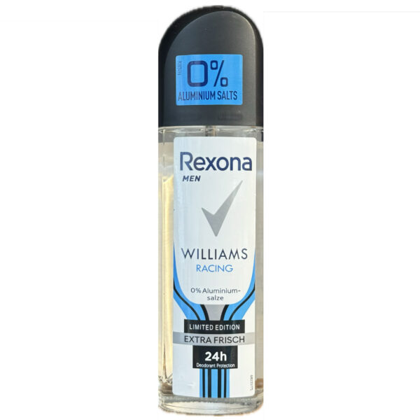 مام اسپری برند 75ml REXONA WILLIAMS RACING