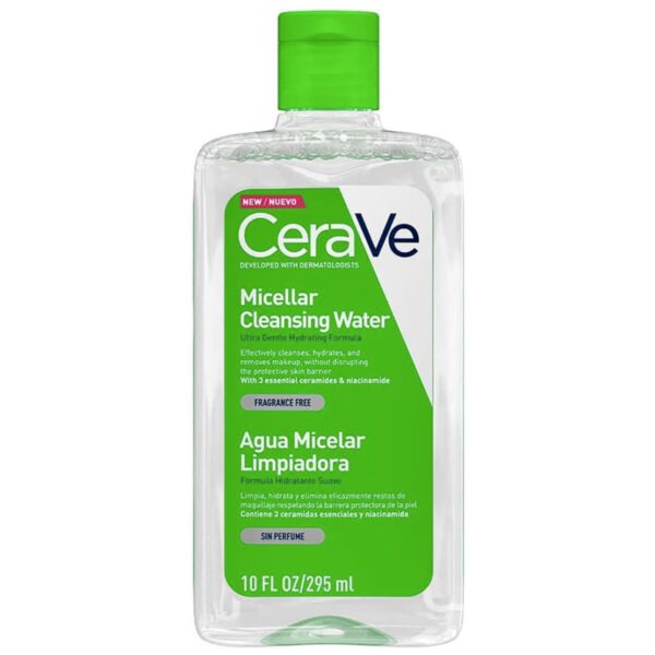 محلول پاک‌کننده میسلار سراوی 295ml CeraVe Micellar Cleansing Water
