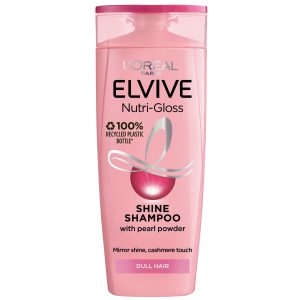 شامپو اورال مدل شاین مو ونرم کننده 400ml L'oreal shine