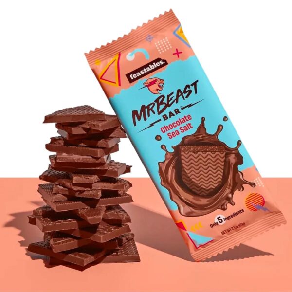 شکلات مستر بیست مدل MR BEAST CHOCOLATE SEA SALT