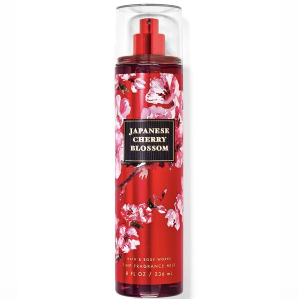 بادی اسپلش زنانه بث اند بادی ورکس با رایحه شکوفه گیلاس 236ml Bath & Body Works Japanese Cherry Blossom