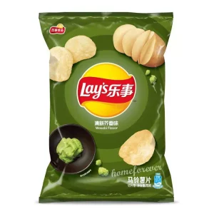 چیپس لیز با طعم واسابی 70g LAYS