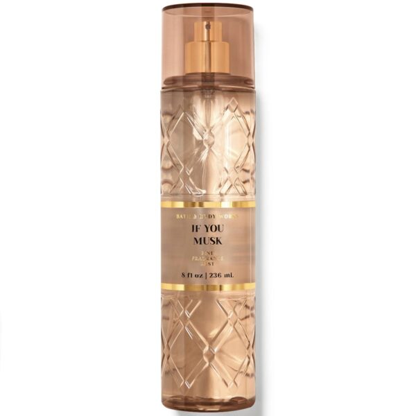 بادی اسپلش زنانه بث اند بادی ورکز رایحه‌ای اغواگر با پایه‌ی مشک و لطافت زنانه236ml bath & body If You Musk
