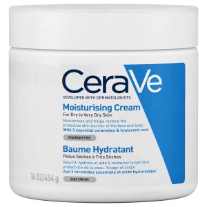 کرم مرطوب کننده روزانه سراوی پوست نرمال تا خشک 454ml CERAVE moisturising cream