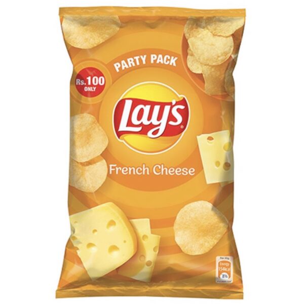 چیپس لِیز با طعم پنیر فرانسوی 165g Lays French Cheese Party Pack