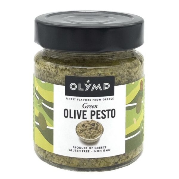 پوره زیتون مدل 180g OLYMP green olive paste