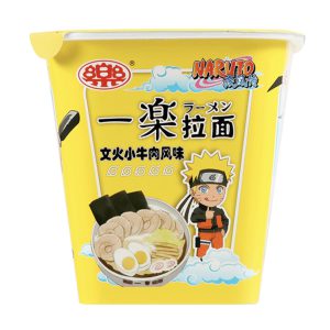 نودل  چینی ناروتو با طعم گوشت گوساله پخته شده 100g NARUTO