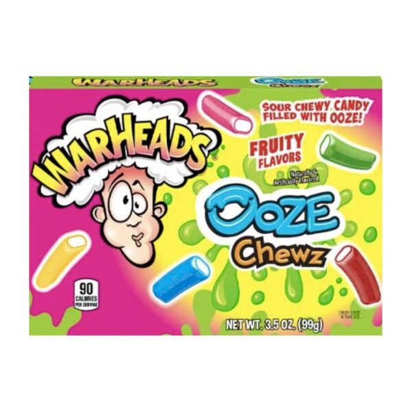 پاستیل ترش وارهدز مدل 99g WARHEADS OoZE CHEWZ