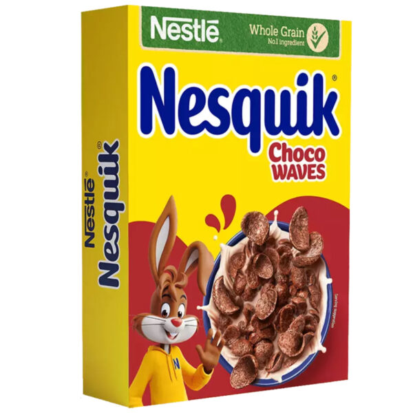 کونفلکس نسکوییک شکلاتی مدل 330g NESQUIK CHOCO WAVES