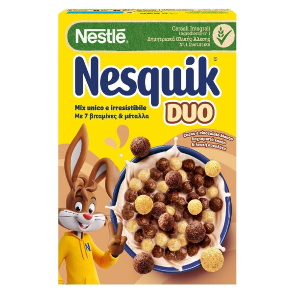 کونفلکس نسکوییک شکلاتی مدل 325g NESQUIK DUO