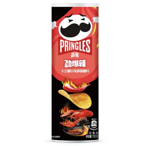 چیپس پرینگلز با طعم خرچنگ تند PRINGLES