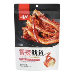 پای هشت پا پخته شده ترد و تند از برند 80g AJI