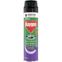 اسپری حشره کش 3 ثانیه ای بایگون با بوی لوندر600ml Baygon