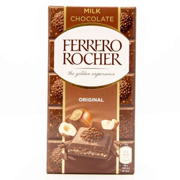 شکلات تخته ای ایتالیایی فررو روچر 90g FERRERO ROCHER