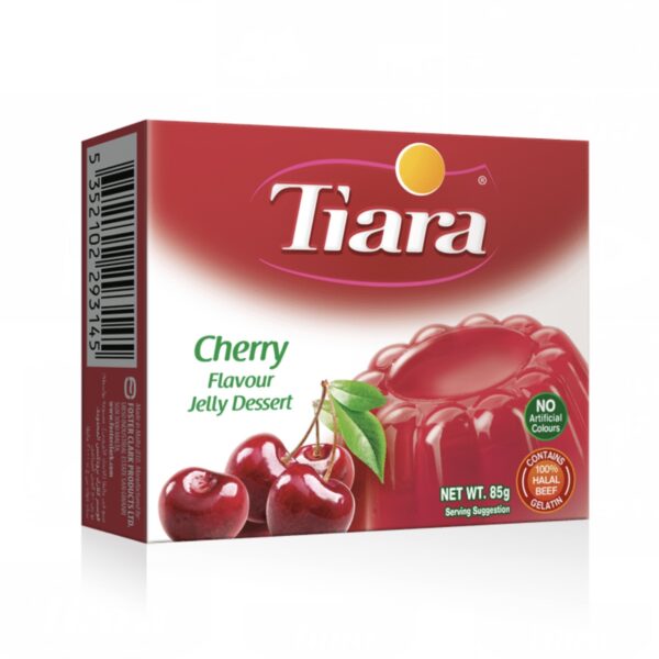 پودر ژله تیاری با طعم گیلاس 80g Tiara