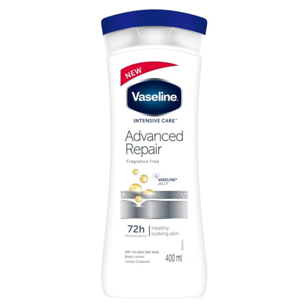 لوسیون بدن وازلین مدل با آبرسانی 72 ساعته 400ML VASELINE