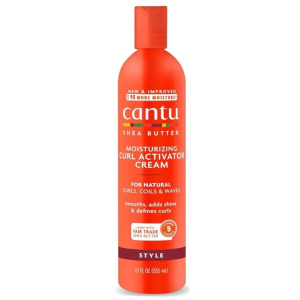 کرم فعال‌کننده فر کانتو با شی باتر355ml Cantu Shea Butter Moisturizing Curl Activator Cream