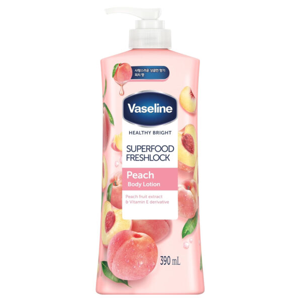لوسیون بدن وازلین هلو آبرسان و جوانساز بدن320ml Vaseline