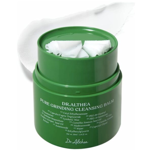 بالم پاک‌کننده دکتر آلتا آبرسان و ترمیم کننده 50ml Dr. Althea Pure Grinding Cleansing Balm