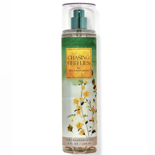 بادی اسپلش زنانه بث اند بادی ورکس با رایحه گل‌های وحشی و چوب نرم 236ml Bath & Body Works Chasing Fireflies
