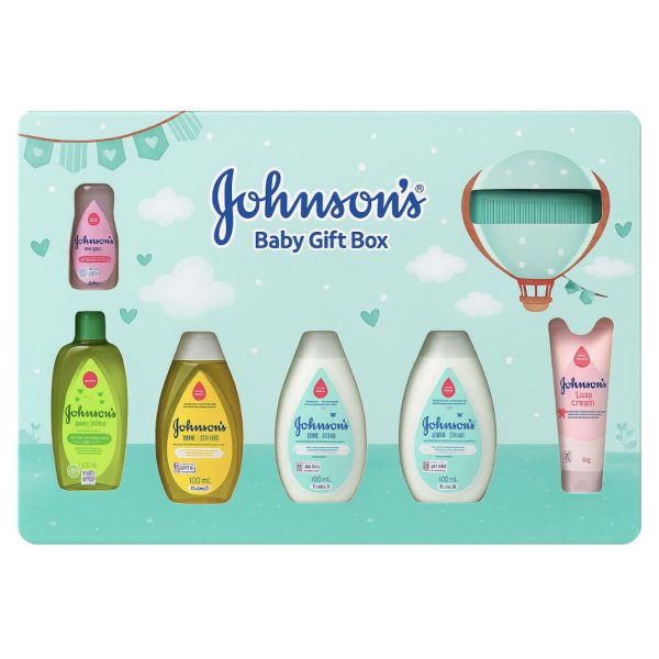 باکس هدیه نوزاد جانسون (Johnson’s Baby Gift Box)