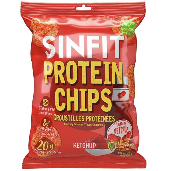 Sinfit Protein Chips – Tomato Ketchup
