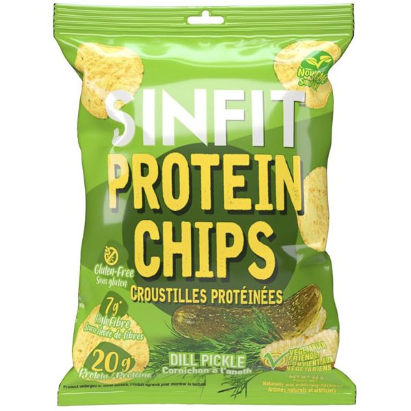 SinFit Protein Chips Dill Pickle