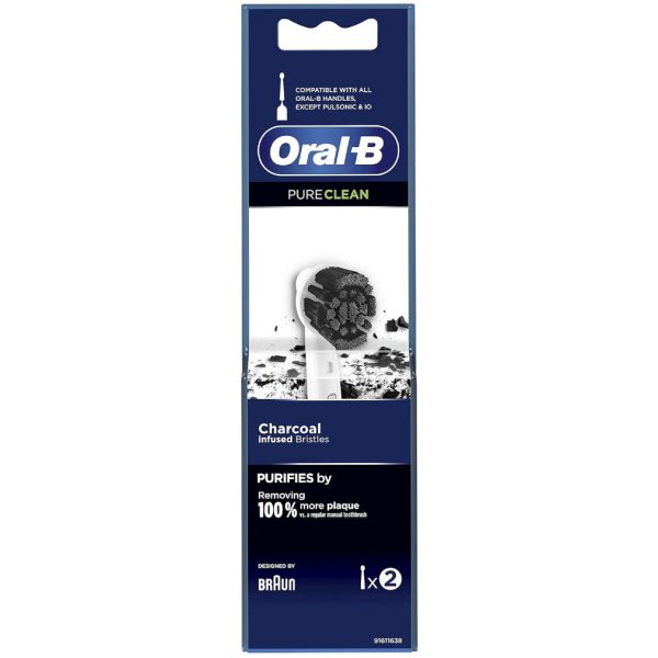 Oral-B Charcoal Infused Replacement Brush Heads