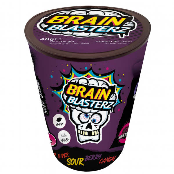 Brain Blasterz Sour Candy Cup