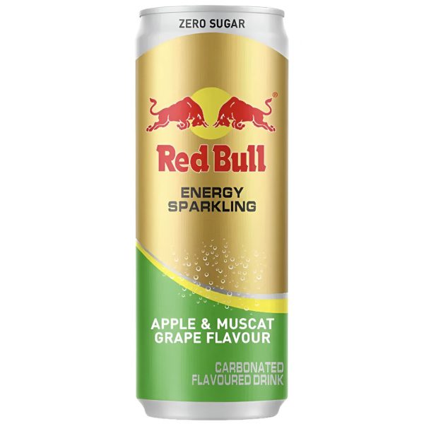 Red Bull Energy Sparkling Apple & Muscat Grape Flavour