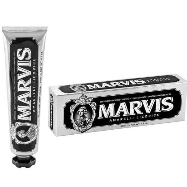 Marvis Amarelli Licorice Toothpaste – Luxury Black Licorice Flavor Toothpaste